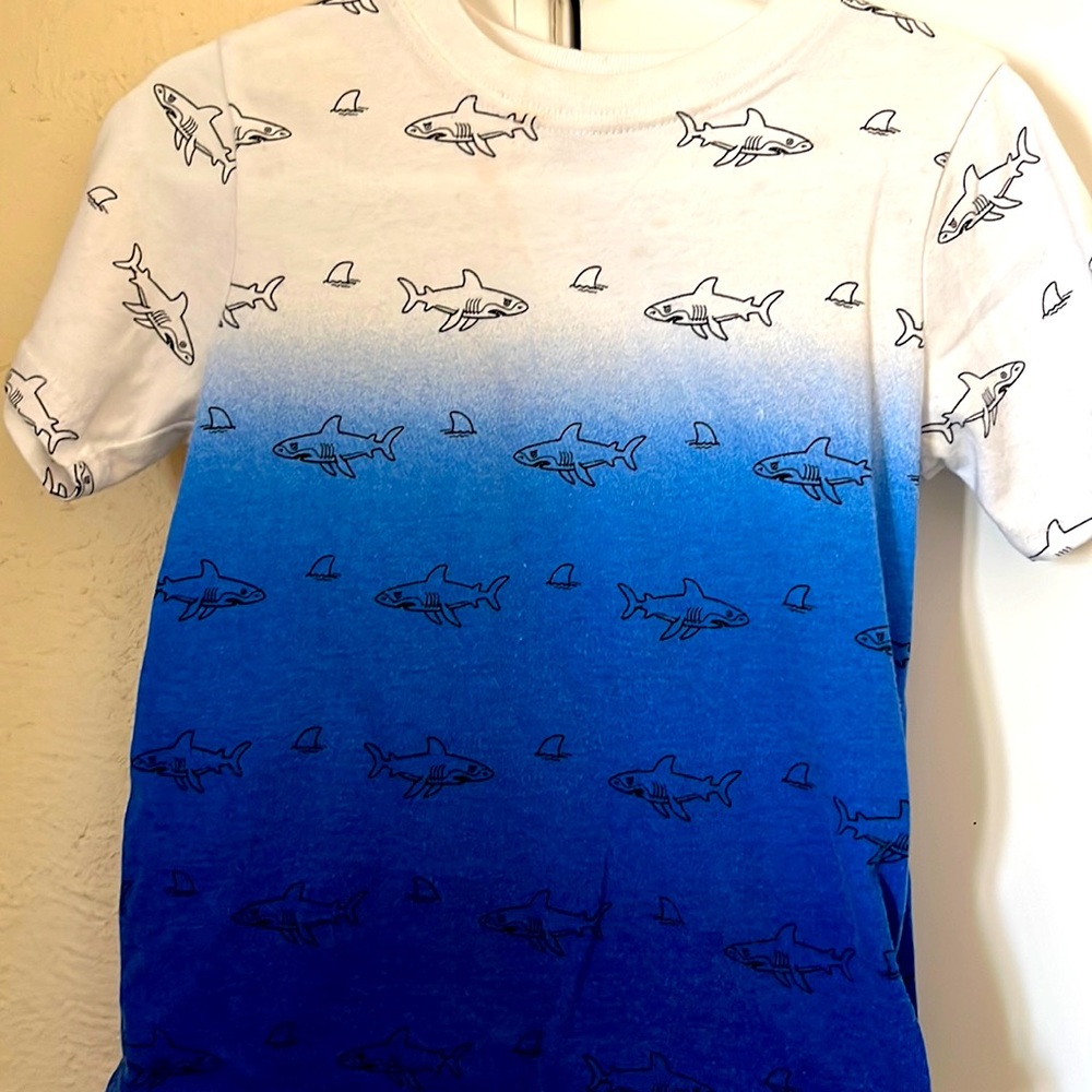Boys Shark Shirt, Garanimals size 4T